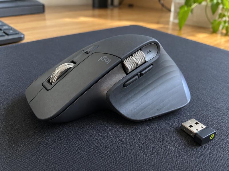 Logitech MX Master 3S egér, grafit