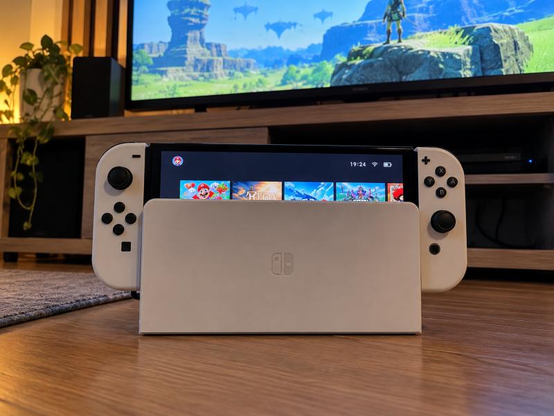 Nintendo Switch OLED, fehér