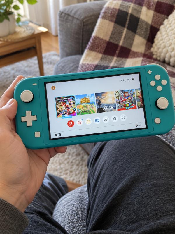 Nintendo Switch Lite, türkiz