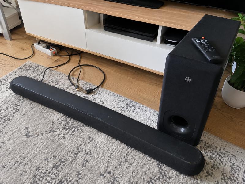 Yamaha YAS-209 soundbar mélyládával